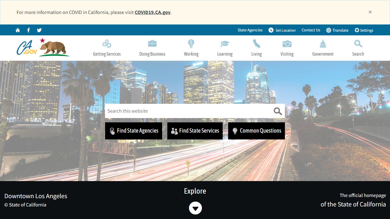 www.ca.gov | California State Portal
